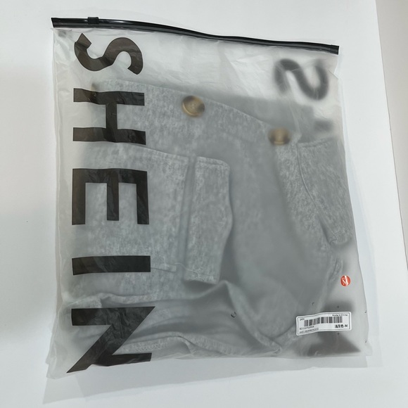 Shein flap pocket Vest Coat without belt 🐚 - Picture 10 of 12